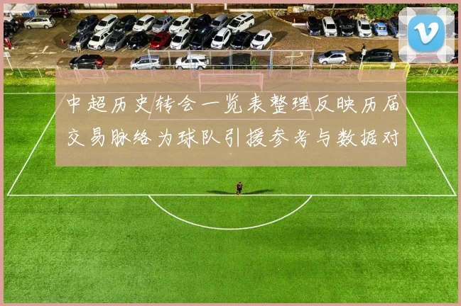 中超历史转会一览表整理反映历届交易脉络为球队引援参考与数据对照