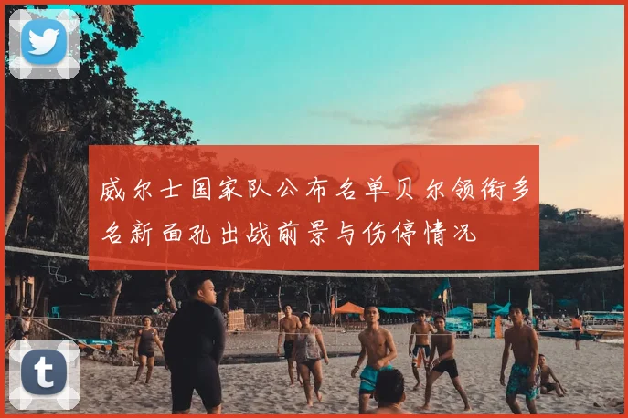 威尔士国家队公布名单贝尔领衔多名新面孔出战前景与伤停情况